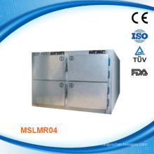 MSLMR04W CE Approval and Top Mortuary Body Refrigerators-Four Body Dead Body Refrigerator